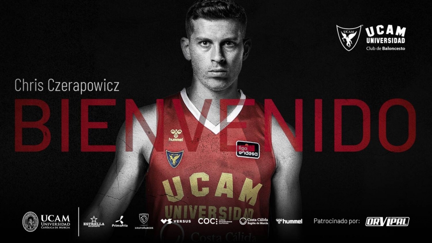 Czerapowicz nuevo fichaje para el UCAM Murcia