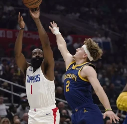 Clippers doblega a los Warriors, con Harden como protagonista