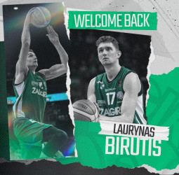 El Zalgiris Kaunas anuncia la vuelta de Laurynas Birutis