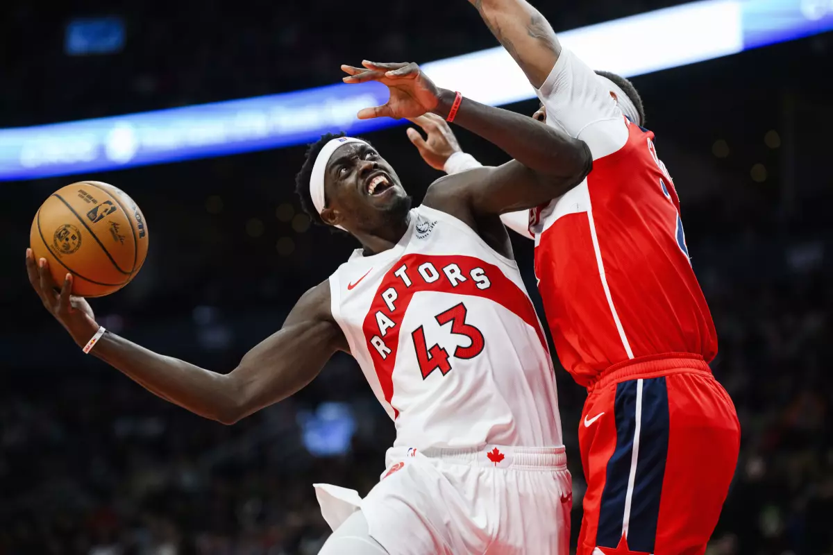 Toronto remonta a base de Siakam