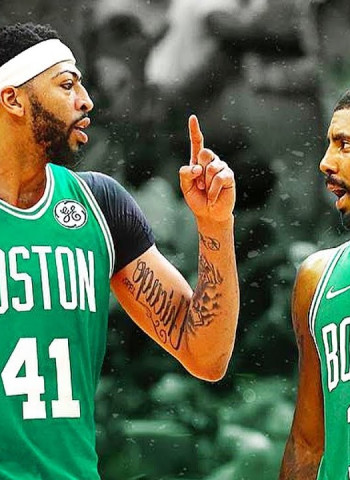El plan de los Celtics es fichar a Anthony Davis y renovar a Irving