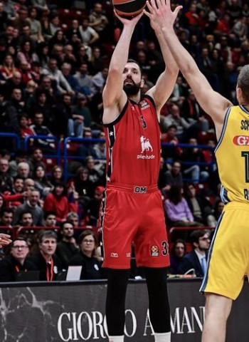 Armani Milán quiere seguir contando con Nikola Mirotic