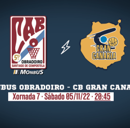 A la venta las entradas para el Monbus Obradoiro – Gran Canaria del sábado 5 de noviembre en la Caldeira