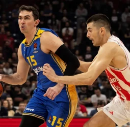 Maccabi se recupera de una desventaja de 18 puntos para superar al Estrella Roja, 80-84