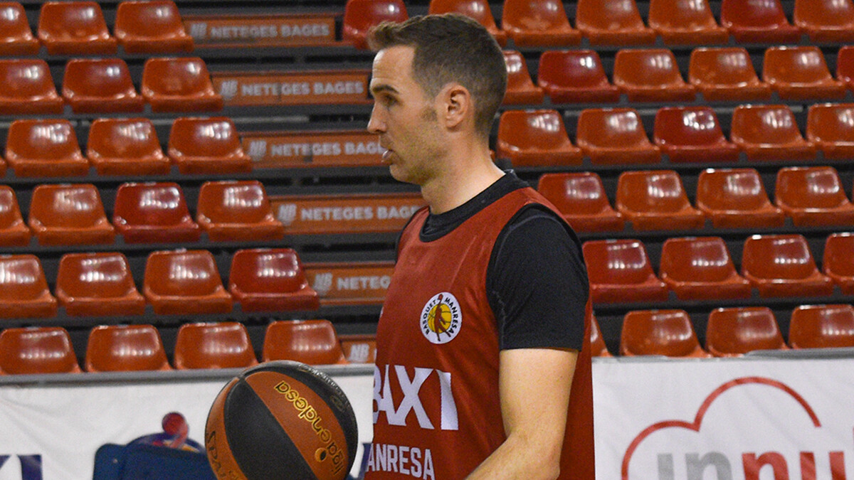 Txemi Urtasun llega al BAXI Manresa para reforzar los entrenamientos