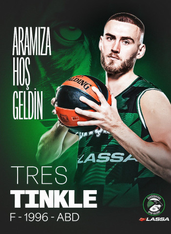 Tres Tinkle ficha por el Darussafaka turco