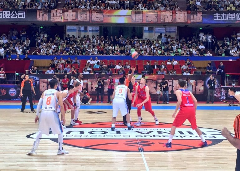 El CSKA Moscú arrasá al Sichuan Blue Whales (49-92)