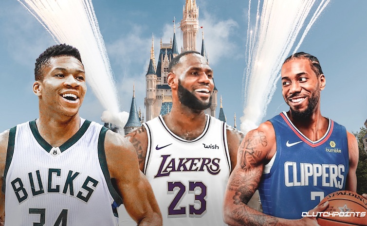 La NBA anuncia la lista de jugadores que participarán en la reanudación