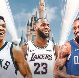 La NBA anuncia la lista de jugadores que participarán en la reanudación