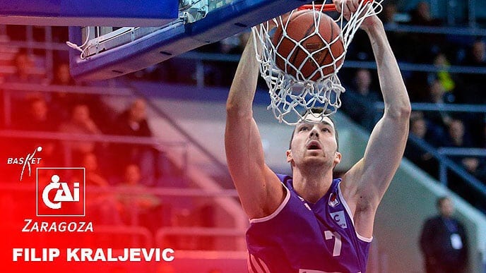 Filip Kraljevic, pura intimidación para el CAI Zaragoza