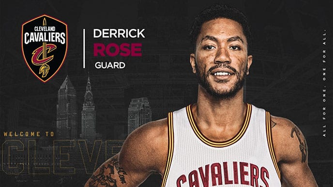 Derrick Rose se une a los Cavaliers de LeBron James