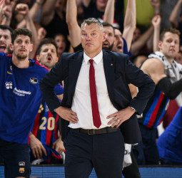 Jasikevicius: "En el segundo tiempo hemos estado mucho mejor en defensa"