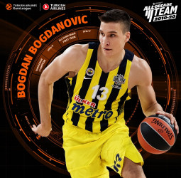 Bogdan Bogdanovic, en el equipo ideal de la década 2010-20 en la EuroLeague