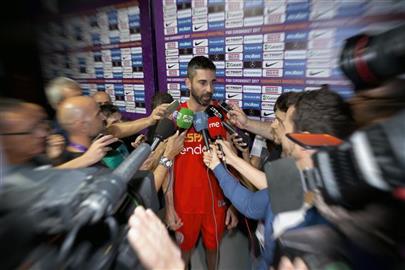 Navarro: "Acabar mi carrera con la Selección con una medalla sería ideal"