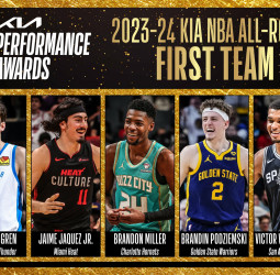 Wembanyama lidera el primer equipo rookie NBA