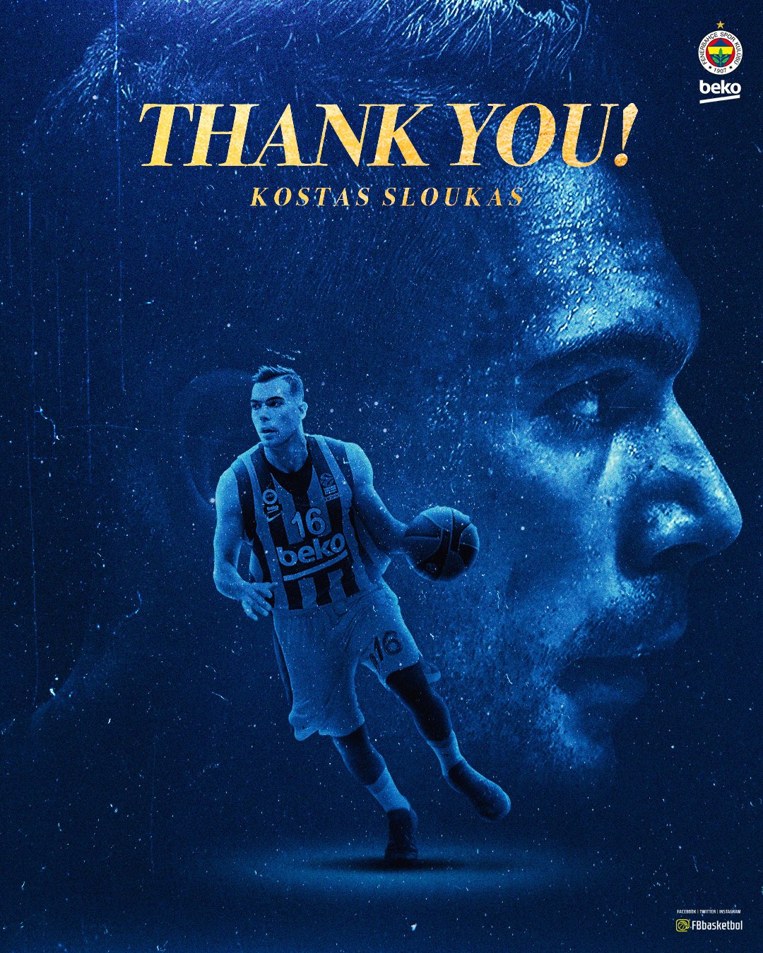 El Fenerbahce anuncia el adiós de Kostas Sloukas