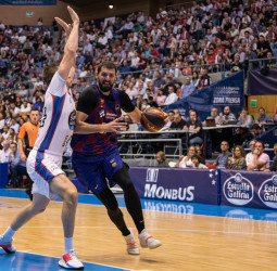 Mirotic marca la diferencia en un disputado encuentro en el Sar (86-92)