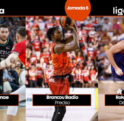 Los Más de la Jornada 5 de la Liga Endesa 2023-24