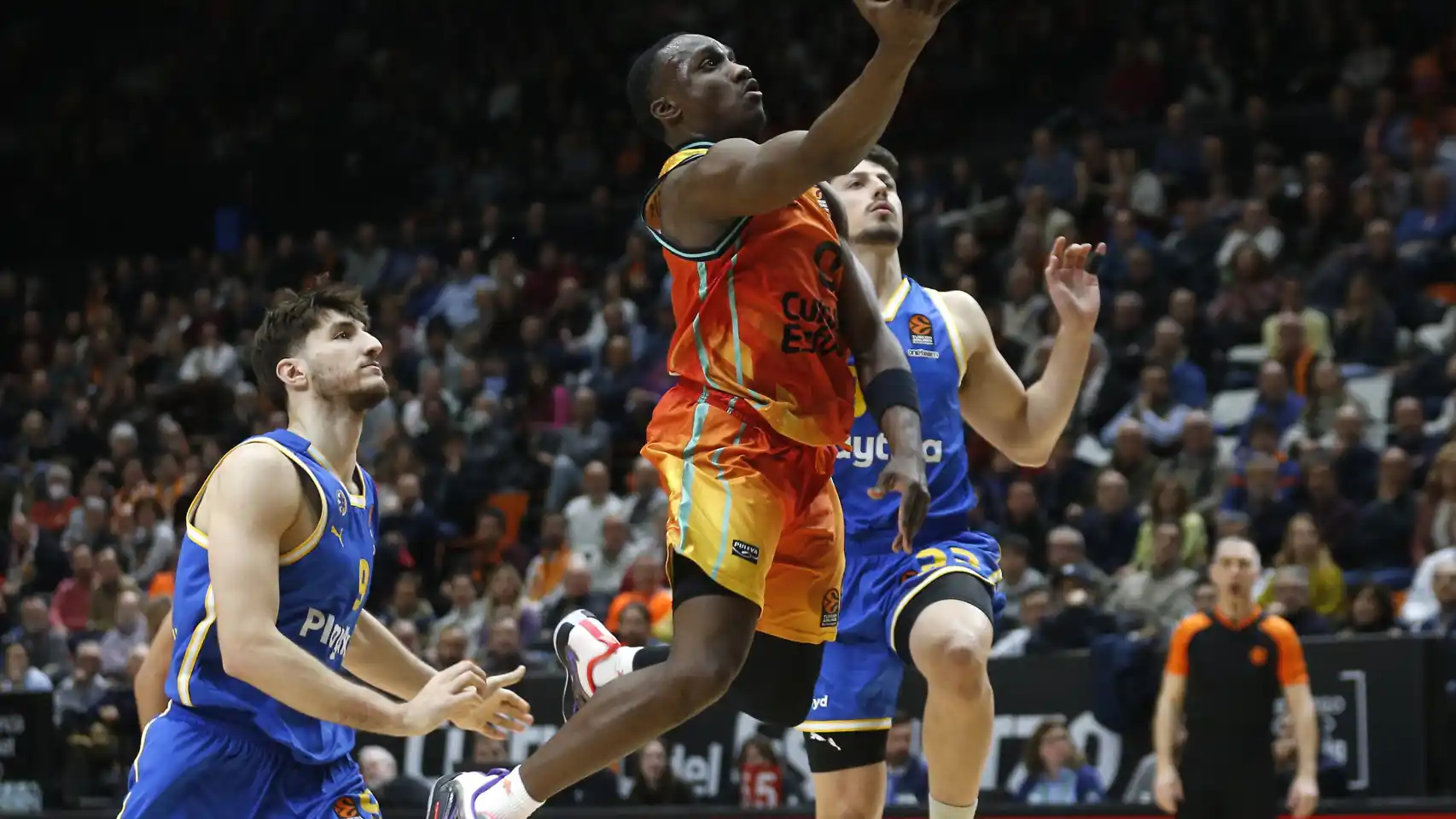 El Valencia Basket vs Maccabi Tel Aviv, declarado de "alto riesgo"