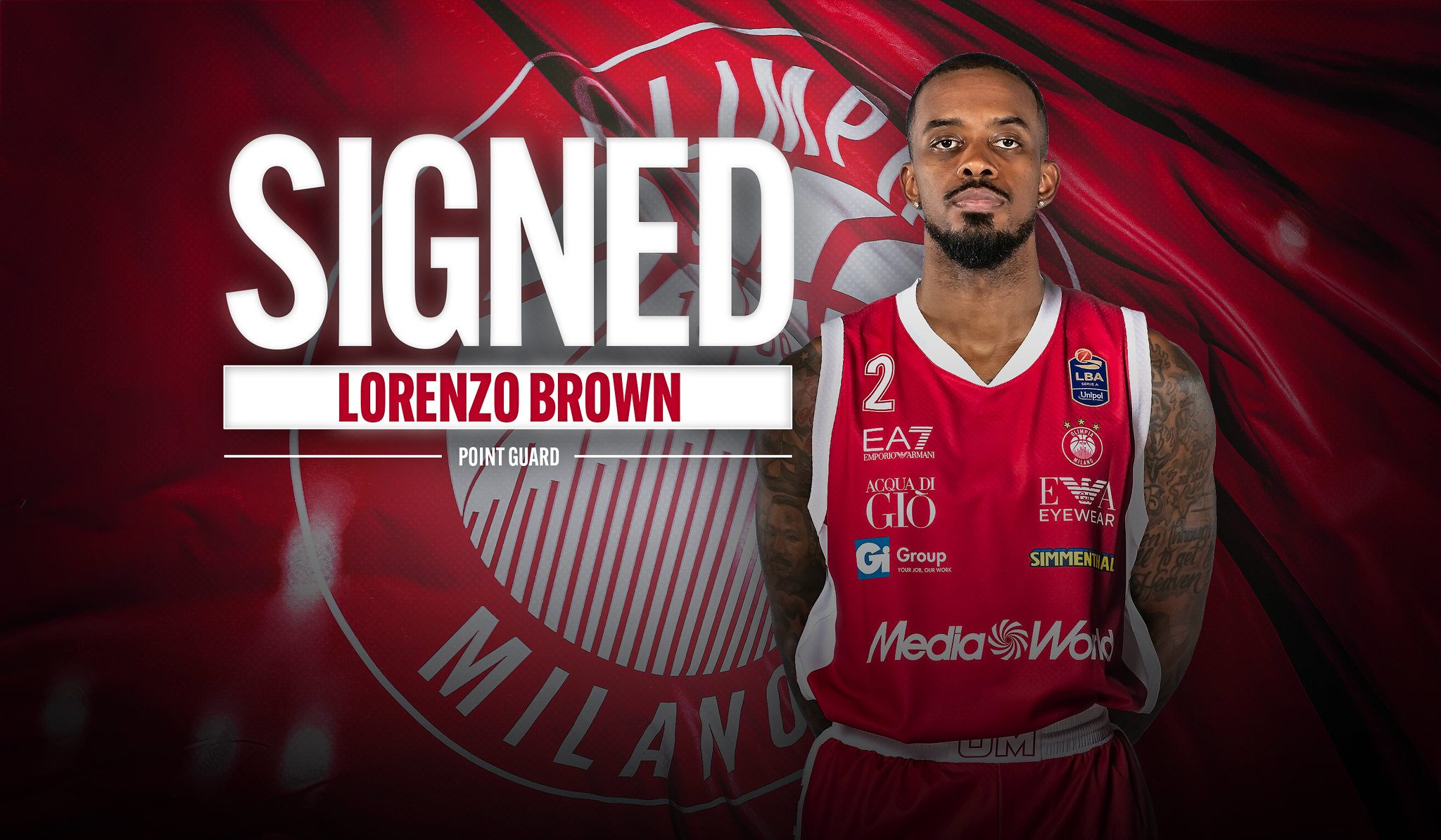 Lorenzo Brown, ya liberado del Panathinaikos, firma por el Milán