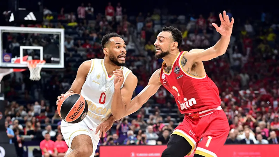 Olympiacos sucumbe a la maldición del primero, Mónaco a la final, 68-78