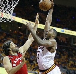 Los Cavaliers, contundentes ante los Raptors (108-89) y (2-0)