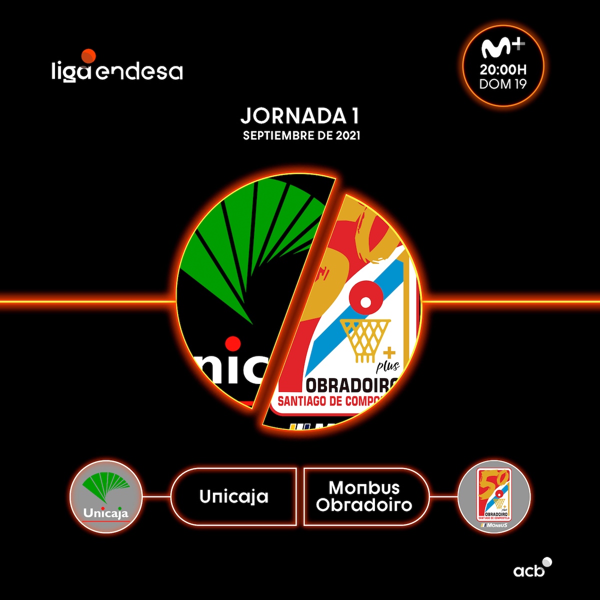 El Monbus Obradoiro se estrenará en la temporada 2021/22 en la pista del Unicaja