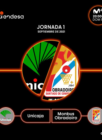 El Monbus Obradoiro se estrenará en la temporada 2021/22 en la pista del Unicaja