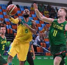 Australia, primer semifinalista tras arrasar a Lituania (90-64)