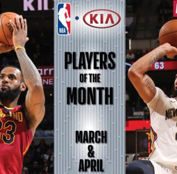 LeBron James y Anthony Davis, mejores jugadores del último mes de la regular en la NBA