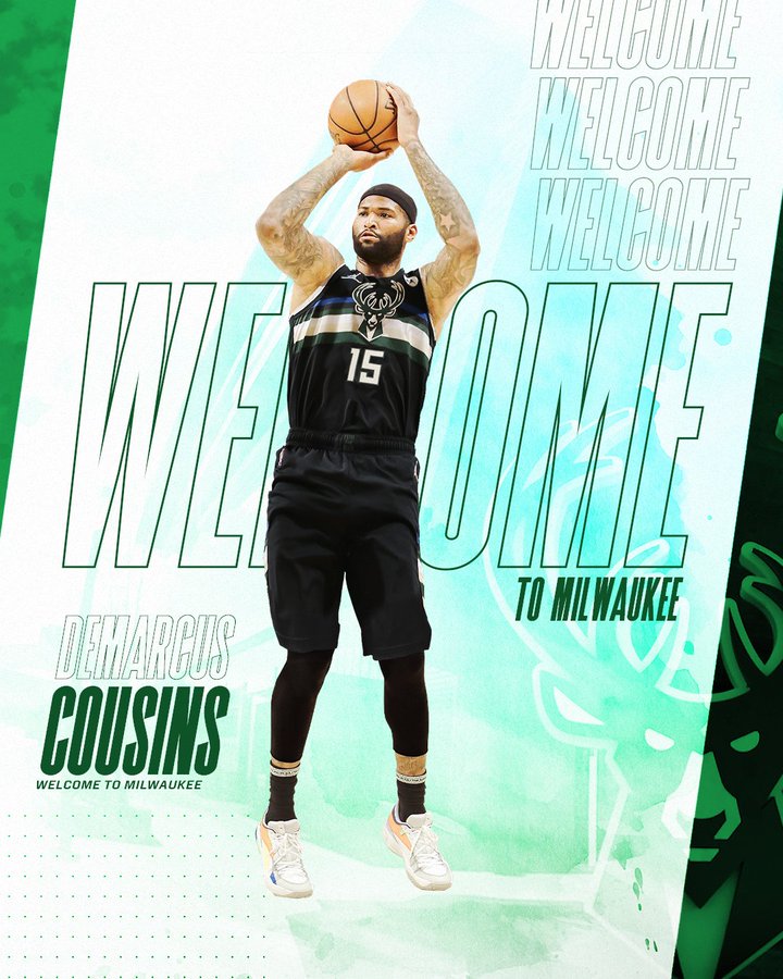 Los Milwaukee Bucks anuncian el fichaje de DeMarcus Cousins