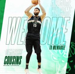 Los Milwaukee Bucks anuncian el fichaje de DeMarcus Cousins