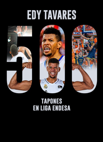Edy Tavares irrumpe en el legendario club de los 500 tapones