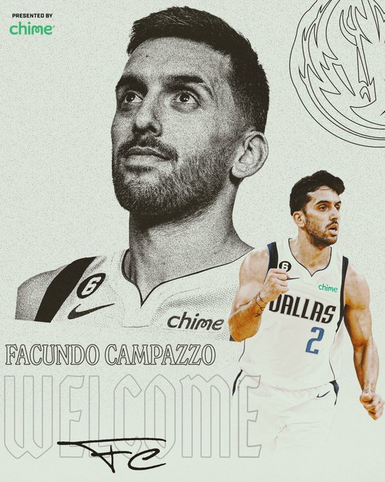 Los Dallas Mavericks anuncian el fichaje de Facundo Campazzo