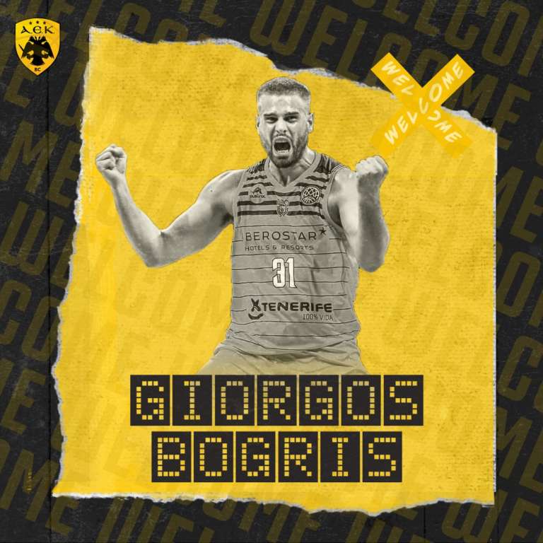 Giorgos Bogris ficha por el AEK Atenas
