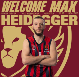 Reyer Venezia ficha a Max Heidegger hasta final de temporada