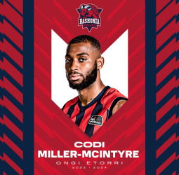 Codi Miller-McIntyre, poderío físico para la dirección de juego azulgrana