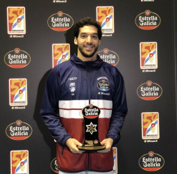 Pepe Pozas ha sido elegido Jugador Estrella Galicia de Noviembre