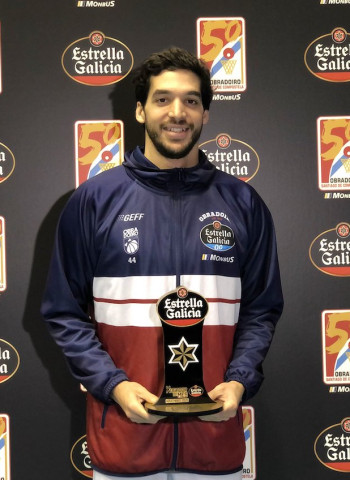 Pepe Pozas ha sido elegido Jugador Estrella Galicia de Noviembre