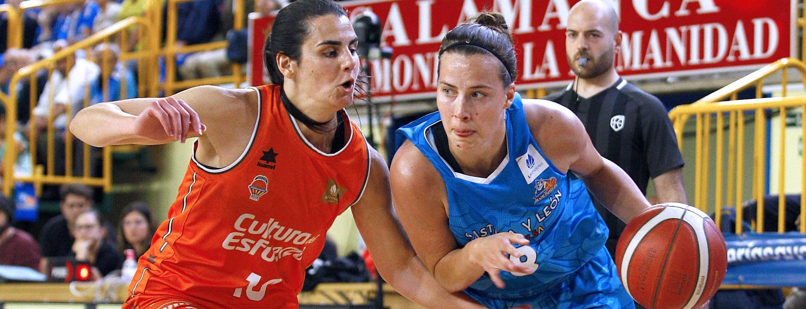 El Valencia Basket da en Salamanca el primer paso hacia el título, 48-67