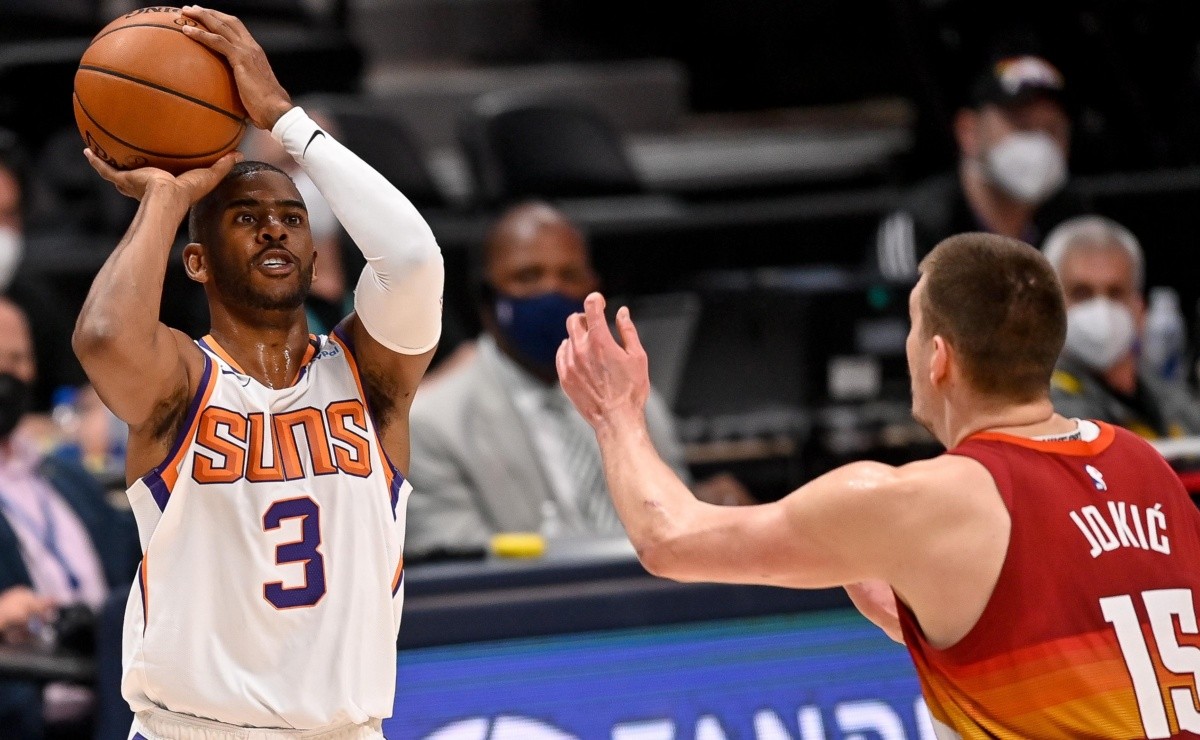 Los Suns completan su barrida sobre los Nuggets (118-125) [4-0]