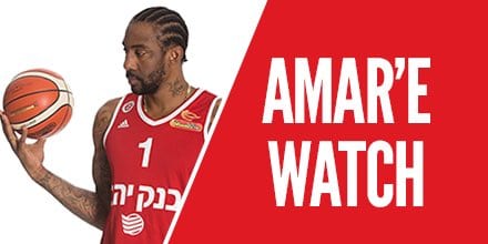 Amar'e Stoudemire debuta en partido oficial con el Hapoel de Jerusalem