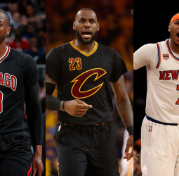 ¿Un tridente Wade, Carmelo y LeBron James es posible? En Estados Unidos dicen que sí