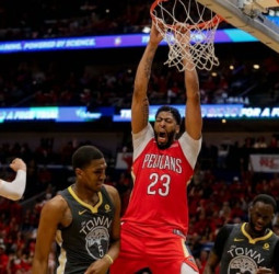Pelicans suma la primera con un gran Davis, Harden & Gordon lideran a los Rockets