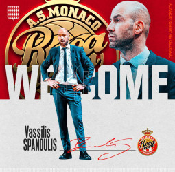 Vassilis Spanoulis, nuevo entrenador del AS Mónaco