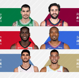 Seis españoles, protagonistas en la temporada 75 de la NBA