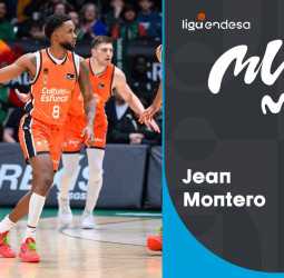 Jean Montero, MVP Movistar del mes de marzo