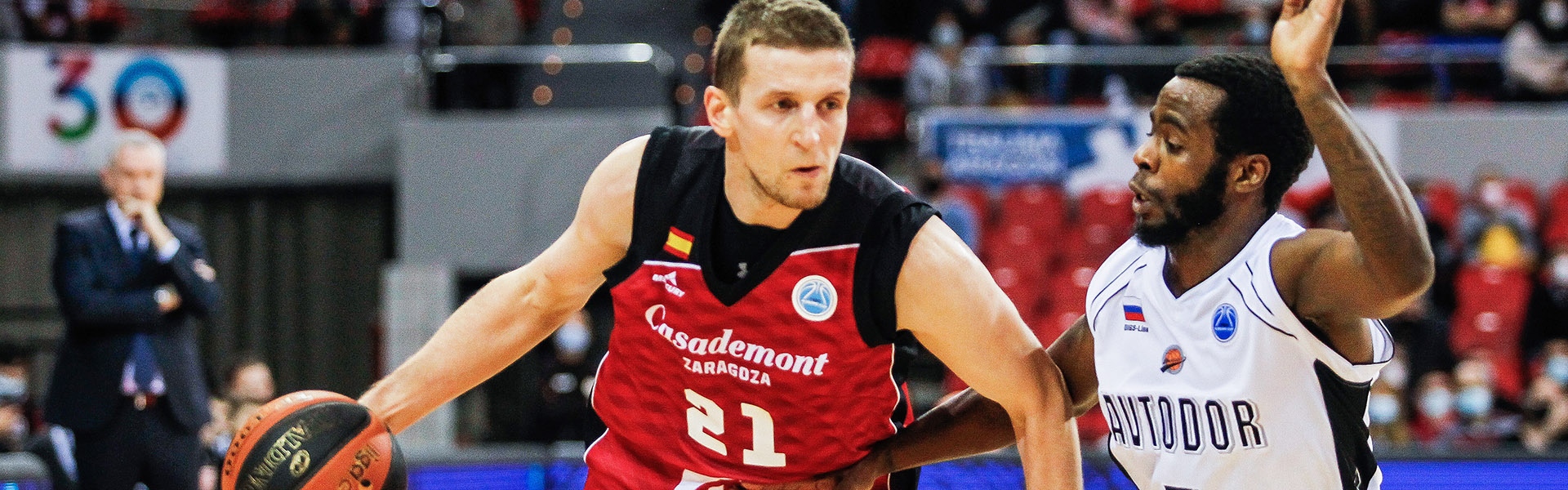 Casademont Zaragoza cae en la prórroga frente a Avtodor Saratov (86-92)