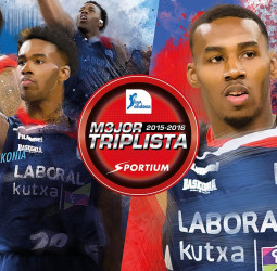 Darius Adams, premio Sportium al mejor triplista