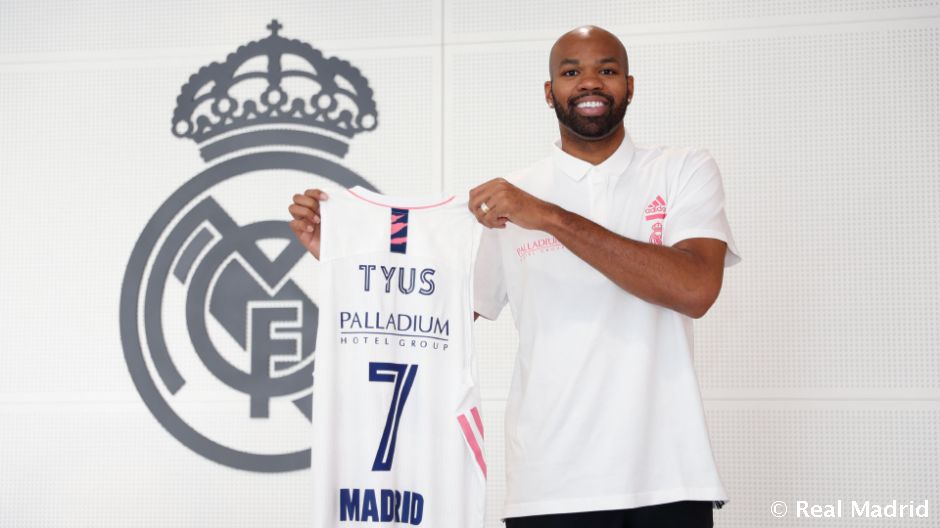 Alex Tyus, nuevo jugador del Real Madrid